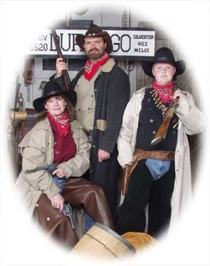 Linda and her boyz in Durango