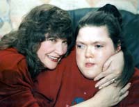 Linda and her daughter Laura
